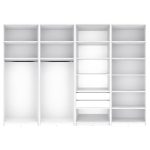 ⁦ארון פתיחה אפור פנינה AMIRON 320 ס"מ⁩ – תמונה ⁦2⁩