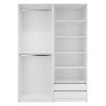 ⁦ארון פתיחה לבן AMIRON 160 ס"מ⁩ – תמונה ⁦4⁩