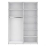 ⁦ארון פתיחה לבן AMIRON 160 ס"מ⁩ – תמונה ⁦5⁩