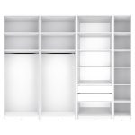 ⁦ארון פתיחה לבן AMIRON 280 ס"מ⁩ – תמונה ⁦3⁩