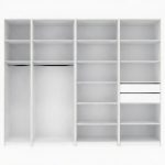 ⁦ארון פתיחה אפור פנינה AMIRON 280 ס"מ⁩ – תמונה ⁦8⁩