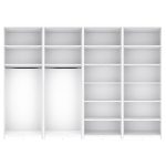 ⁦ארון פתיחה אפור פנינה AMIRON 320 ס"מ⁩ – תמונה ⁦3⁩