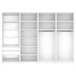 ⁦ארון פתיחה לבן AMIRON 320 ס"מ⁩ – תמונה ⁦6⁩